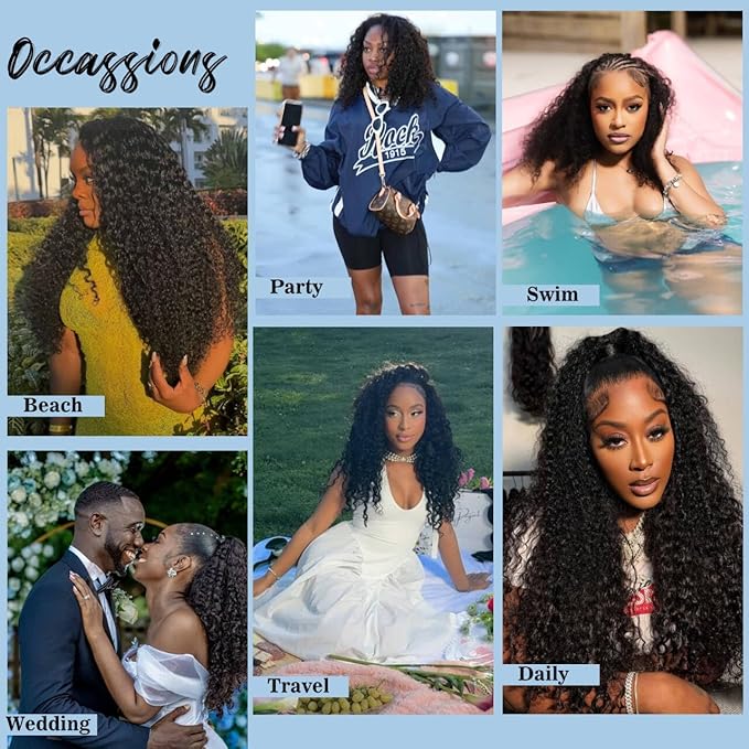 Burmese Curly Clip in Hair Extensions Real Human Hair, 8Pcs Remy Human Hair Clip in Extensions for Women, Natural Soft Human Hair, 120g 18inch #1B Natural Black