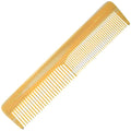 Giorgio G16 Fine Tooth and Wide Tooth Detangler Comb - Hair Comb for Men and for Women, Hair Styling Barber Comb, Beard and Mustache Combs for Men - Saw Cut and Handmade (Ivory)