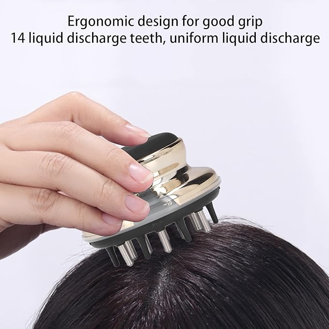 Scalp Applicator Comb 2 in 1 Hair Oil Applicator and Massager Brush for Scalp Treatment Hair Care Styling and Deep Conditioning