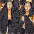 250 Density Deep Wave Lace Front Wigs Human Hair 13x6 HD Lace Front Wigs Human Hair Pre Plucked Glueless Deep Wave Wig Natural Color Deep Curly Wig for Women