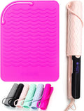 ANGENIL Heat-Resistant Silicone Mat for Hair Irons, 9 x 6.5 inch, Protecting Your Counter Safely