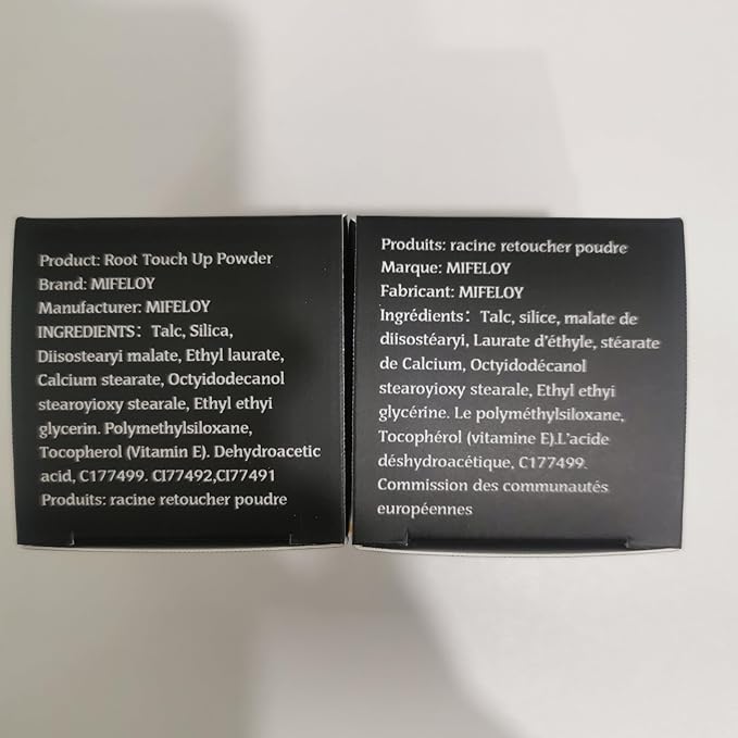 Root Touch Up Powder, Instantly Gray Hair Cover Up, Women Color Root Coverage Shadow Powder for Thinning Grey Hairline, Men Roots Concealer for Hair Loss Beard Line Eyebrow, Blonde