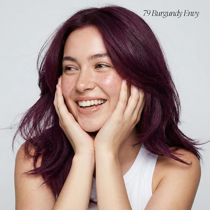 Adore Semi Permanent Hair Color (079 Burgundy Envy) | Vegan & Cruelty-Free Red Hair Dye | No Ammonia, No Peroxide, No Alcohol | 4 Fl Oz (Pack of 1)