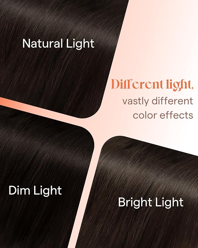 Sunny Hair Tape in Hair Extensions Real Human Hair Invisible Remy Hair Extensions Tape ins for Women Darkest Brown 12 inch 20G