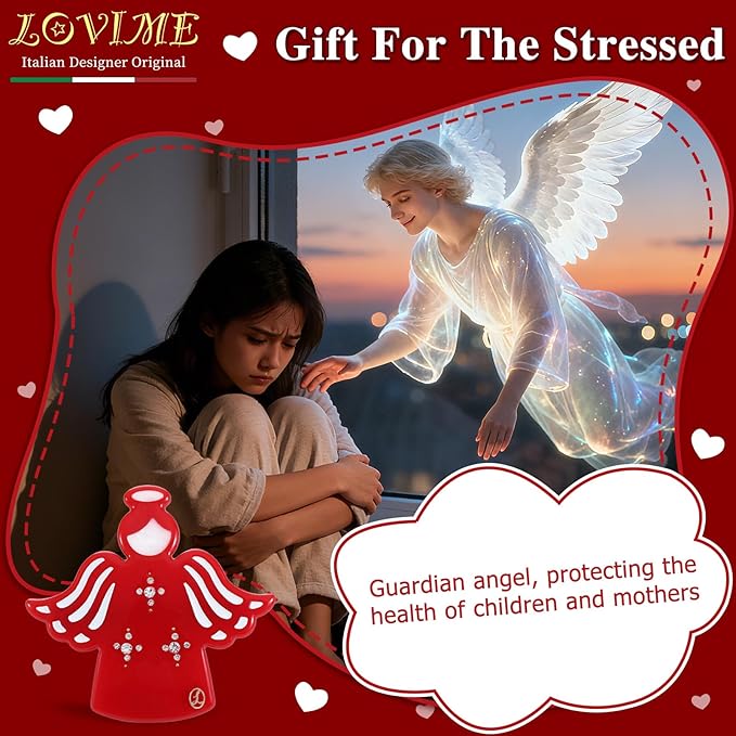 New Beginning Gift Inspirational Gifts for Graduation, Divorce Gifts For Women, "Guardian Angel" Hair Clip For Newly Happily Divorced Woman Freshly Signed Divorce, Breakup, Next Chapter