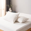 Bella Coterie | Luxury Bamboo Viscose Queen Size Pillowcase Set | 100% Organically Grown | Ultra Soft | Cooling | 2 Pcs [Ivory]