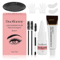 2-In-1 Eyelash & Eyebrow Color Kit, Professional Lash and Brow Color Kit DIY Hair Coloring for Salon & Home Use 7ml (Light Brown)