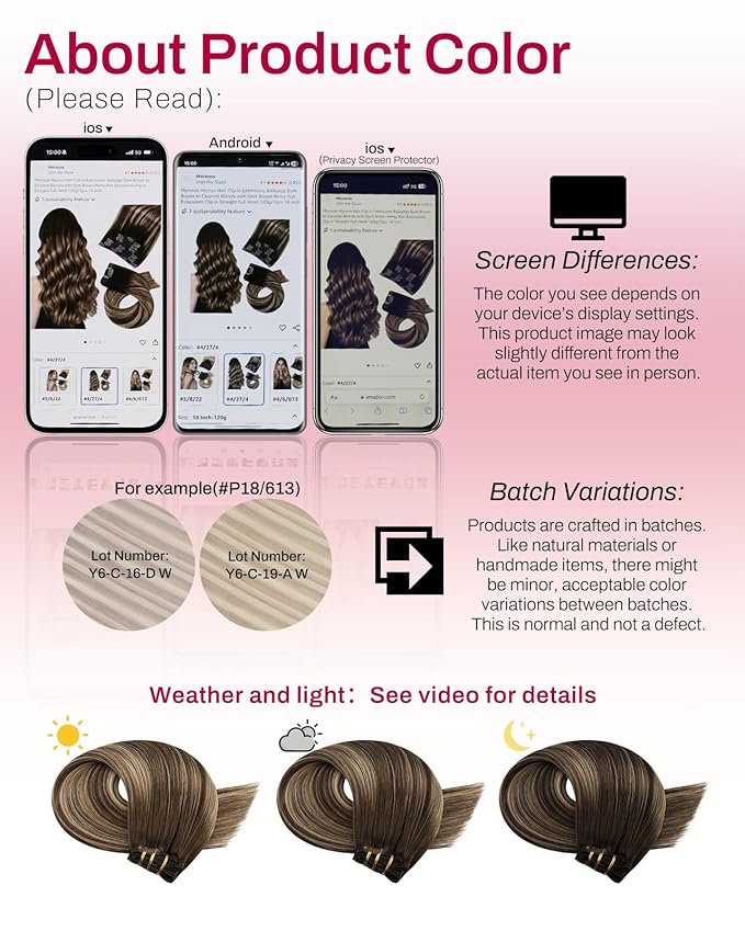 Moresoo Clip in Hair Extensions Dark Brown to Blonde Balayage Hair Extensions Clip ins Real Human Hair For Short Ombre Dark Brown to Caramel Blonde Double Weft 80g/5pcs 10 inch