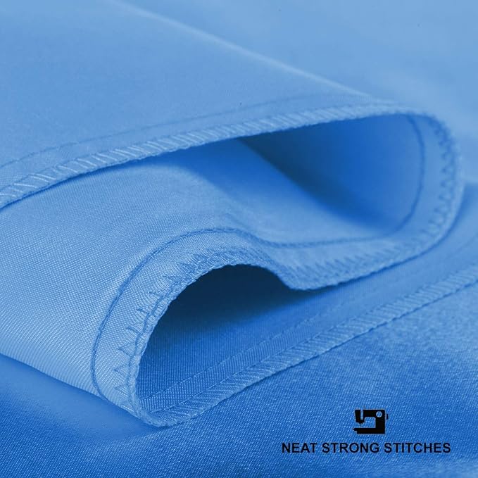 BLISSFORD Luxury Satin Pillowcase for Hair – Standard Satin Pillowcase with Zipper, Jewel Blue (Pillowcase Set of 2)
