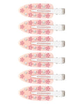HAIMEIKANG 6 PCs Acrylic Creaseless Hair Clips for Women - No Crease No Bend Hair Clip Makeup Bangs Clips for Women and Girls Flat Hair Clips for Hair Styling