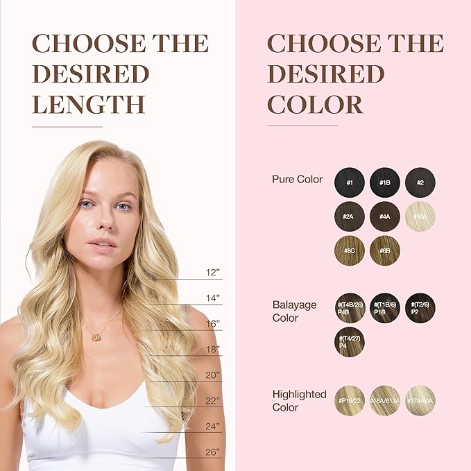 GOO GOO Clip in Hair Extensions Real Human Hair, Remy Human Hair Extensions Clip ins for Women, Natural Human Hair, 16inch 150g 9Pcs, 18A/613A Dark Blonde Highlighted Bleach Blonde