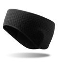 SUNMECI Lightweight Soft Fleece Headband - Breathable Ear Muffs for Men Women in Winter Running Cycling Ski Comfortable Warm for Clod Weather Sports