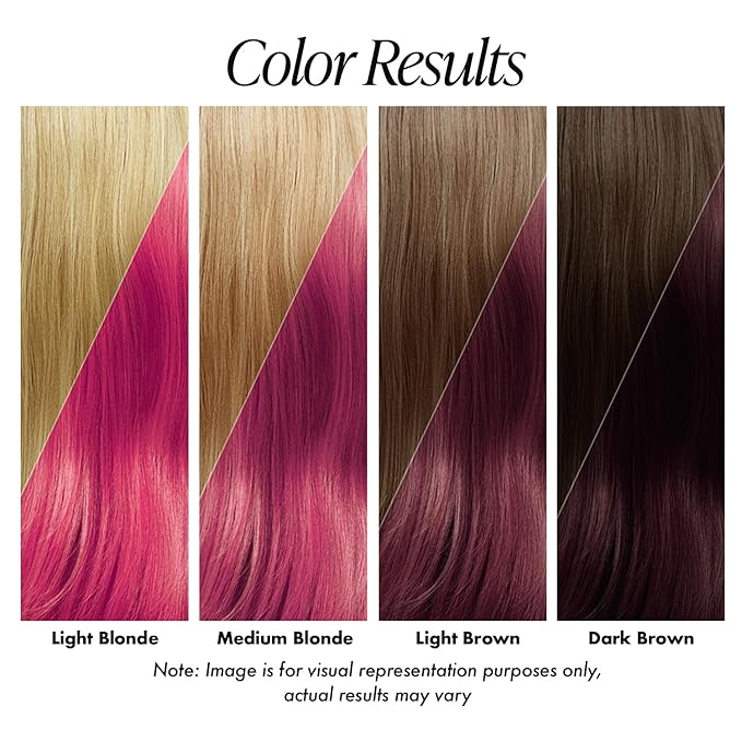 Adore Semi Permanent Hair Color (142 Pink Blush) | Vegan & Cruelty-Free Pink Hair Dye | No Ammonia, No Peroxide, No Alcohol | 4 Fl Oz Each (Pack of 2)
