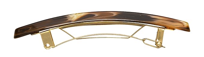 France Luxe Bennington Barrette - Caramel Horn