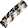 Kent 12T TW Wide Tooth Detangling Comb - Handmade Pocket Comb for Thick, Curly, and Wavy Hair Grooming - Large Tooth Detangler for Hair, Beard, and Mustache
