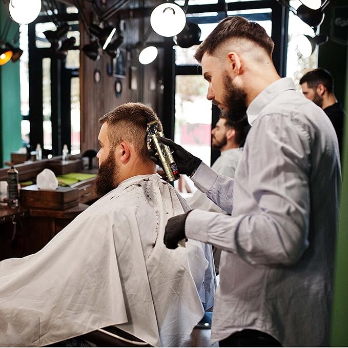 Professional Hair Clippers for Men Electric Haircut Kit Hair Trimmer Grooming Waterproof Rechargeable Close Cutting T Blade Trimmer USB Rechargeable Clippers for Hair Cutting (LED-Dragon)