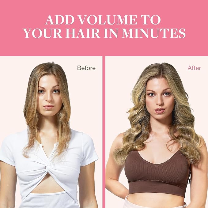 GOO GOO Clip in Hair Extensions Real Human Hair, Remy Human Hair Extensions Clip ins for Women, Natural Human Hair, 20inch 110g 7Pcs, 5A/90/16F Bahamian Balayage