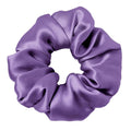 LILYSILK Silk Hair Scrunchies/Ties for Frizz & Breakage Prevention, 100% Mulberry, No Damage, Elastic ponytail Holders, 1Pc, Purple
