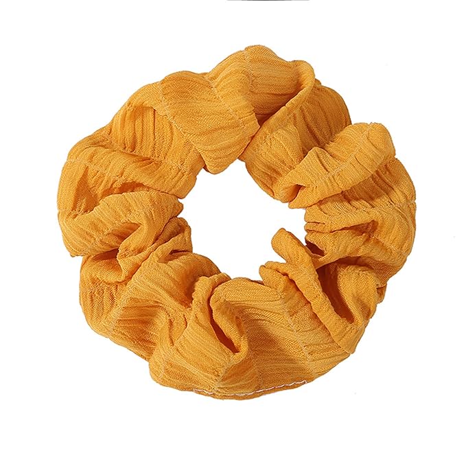 Chiffon Bandana Scrunchies for Women - 6PCS Hair Ties and Accessories