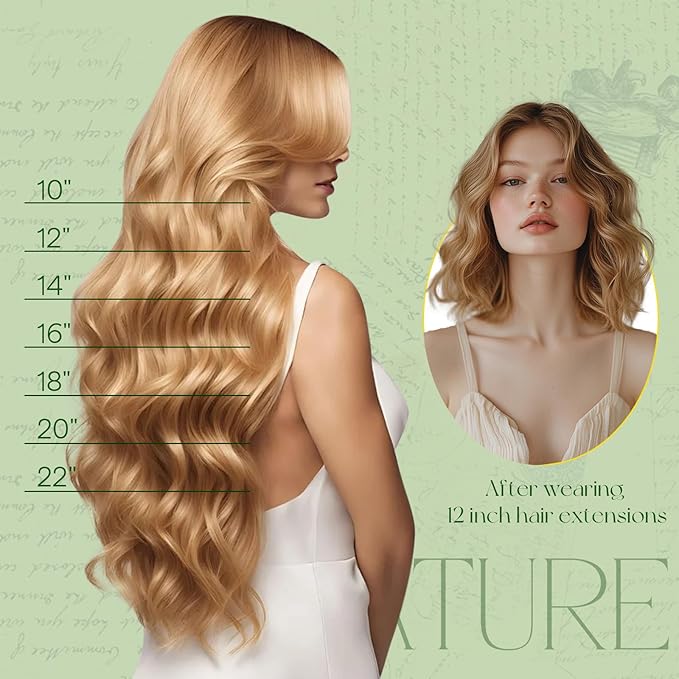 RUNATURE Clip in Hair Extensions Balayage Human Hair Clip in Extensions Real Natural Hair, Easy to Apply, Double Weft Long Extensions for Length, 20 Inch 120g 7pcs #4/27/4 Brown Rooted