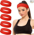 Workout Headbands Non Slip Headband Sport Headbands Sweatbands Elastic Sport Hair Bands for Sports Travel Indoor Fitness Gym