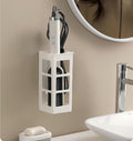 Zdesign Hair Tool Organizer Wall Mount, Hanging Bathroom Tool Organizer for Curling Iron, Flat Iron, Straightener and Hair Dryer Bathroom Storage and Organizer