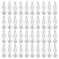 2 Inch Silver Grey Hair Clips Barrettes Metal Snap Clips for Women Durable Water Drop Ideal Hair Accessories for Hairdressing Wedding and Everyday Use 20 pcs