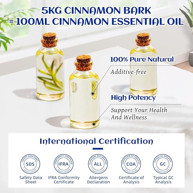 HIQILI Lavender Essential Oil - 100% Pure Undiluted, for Aromatherapy Diffuser at Room & Office, Relax Mind and Better Sleep, Therapeutic Grade | 100ML with Glass Dropper
