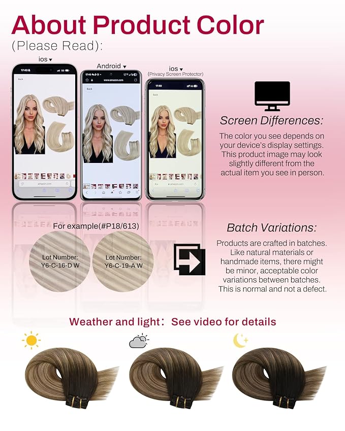 Moresoo Clip in Hair Extensions Real Human Hair Balayage Human Hair Clip in Extensions Ombre Dark Brown to Golden Brown with Dark Ash Blonde Hair Extensions for Women 7Pcs 120G 18inch