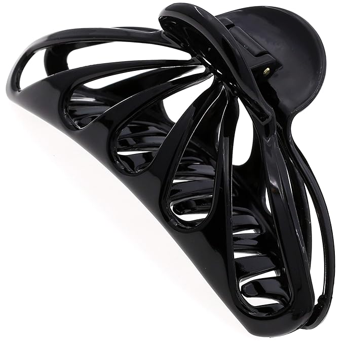Camila Paris CP3053 2PK French Hair Clip for Women Thick Hair for Long Curly Wavy Hair, Girls Hair Claw Clips Fashion Styling Hair Accessories for Women, Strong Hold No Slip Grip, Made in France