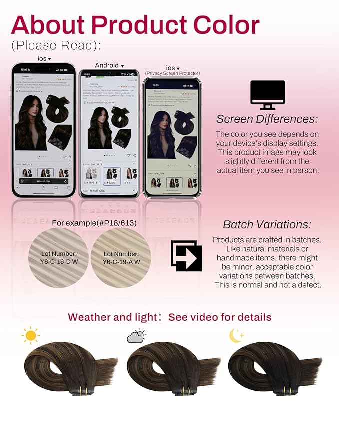 Moresoo Seamless Human Hair Clip in Extensions Dark Brown Balayage Clip ins Hair Extensions Real Human Hair Dark to Medium Brown Ombre for Women Thick And Invisible Pu Skin 150g/7pcs 22 inch