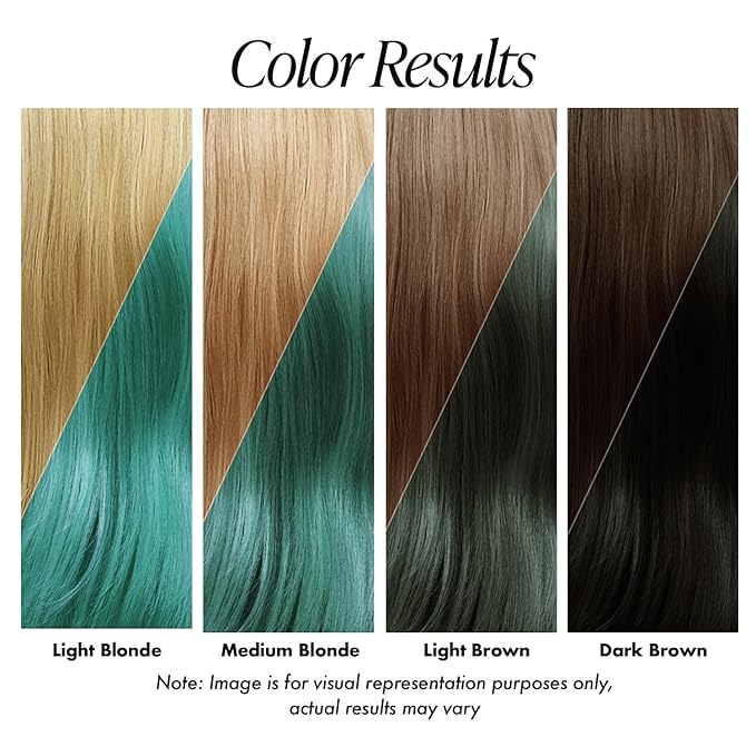 Adore Semi Permanent Hair Color (195 Jade) | Vegan & Cruelty-Free Green Hair Dye | No Ammonia, No Peroxide, No Alcohol | 4 Fl Oz Each (Pack of 2)