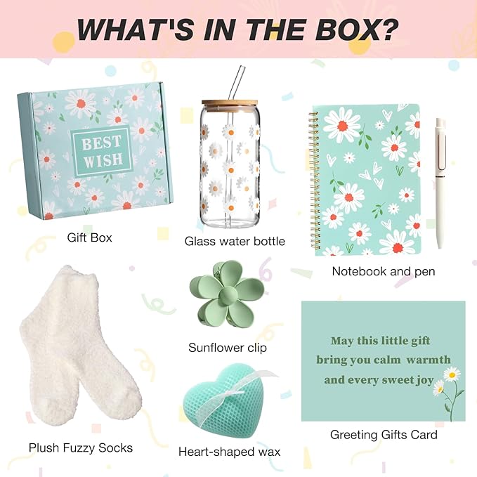 Eirunyx Birthday Gifts for Teen Girls Women, Teen Girl Gifts,Happy Birthday Gift Box For Girl, Women,Friend, Daughter, Niece, Granddaughter,Sister
