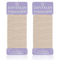 80pcs Blonde Hair Ties, Small Elastic Hairties for Women Toddler Girls Damage-free Gentle Ponytail Holders Non Breakage Elastics Rubber Bands No Crease 2mm (Nude Beige)