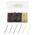 200 Pcs 1.38 Inch Wave-Shaped Bobby Pins Mix Metal Hair Pins Hair Accessories for Women Stylists Hair Sticks Girl