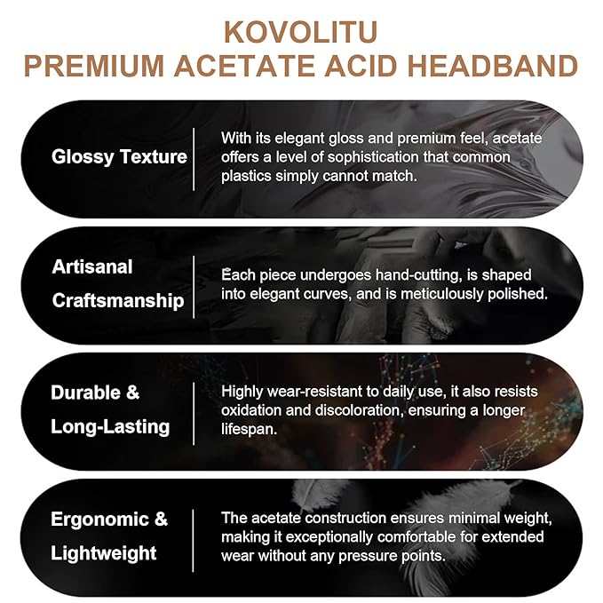 3 Pack Eyewear Headbands,No Headache Non Slip Hair Bands Fashion Thin Headbands for Womens Sisters Girls Gifts(Black,Tortoise,Amber)