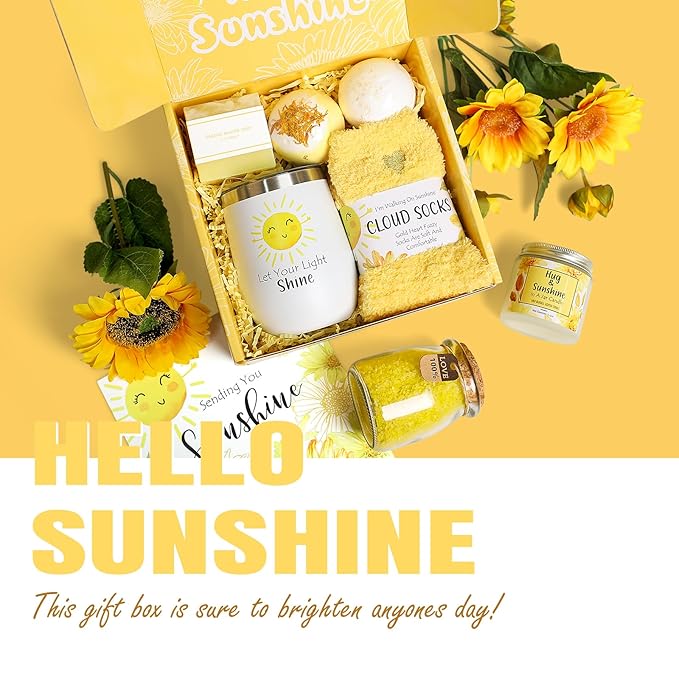 Birthday Gifts for Women, Unique Relaxing Spa Gift Baskets for Women Self Care Gifts Get Well Soon Gifts Christmas Gifts for Best Friends Bestie Sister Mom Her Female