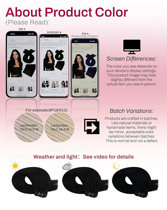 Moresoo Black Seamless Clip in Hair Extensions Real Human Hair Jet Black Human Hair Clip in Extensions 18 inch Long Thick for Women to Add Volume 135g 7pieces Pu Skin invisible