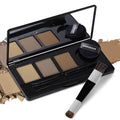 Root Touch Up Hair Color – 3 Color Blendable Hairline Powder for Gray Coverage, Root Cover Up & Thinning Edges – 48H Sweat Resistant, Natural Finish for Women & Men – Brown