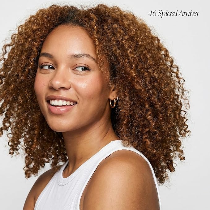 Adore Semi Permanent Hair Color (046 Spiced Amber) | Vegan & Cruelty-Free Orange Hair Dye | No Ammonia, No Peroxide, No Alcohol | 4 Fl Oz (Pack of 1)