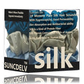 Suncdelv Silk,100% Silk Scrunchies for Hair,22 Momme Hair Ties for Anti-Crease & Breakage,Natural Women Hair Accessories，Fashion Hairbands 3PCS（Sapphire Blue）