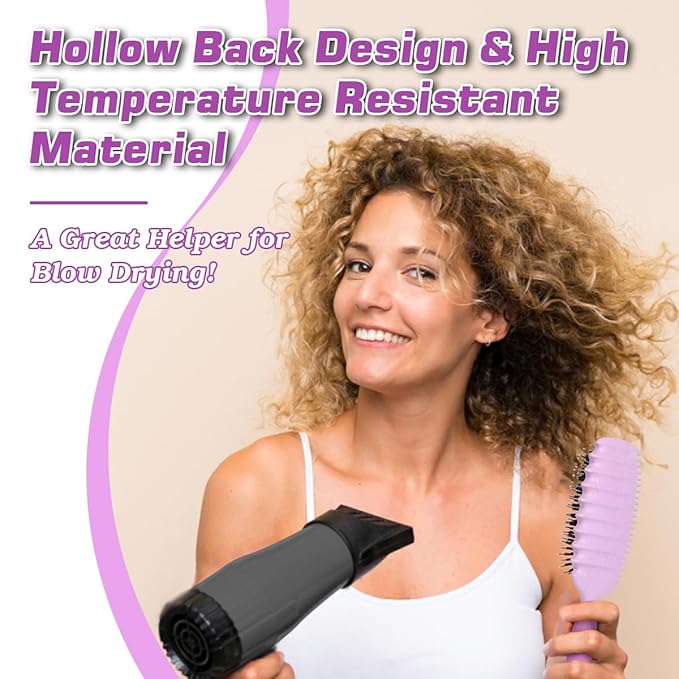 Candy Brush Curl Defining Hair Brush for Effortlessly Detangling Shaping and Styling Curls, Curl Brushes with EdgeLift for All Wet or Dry Hair Types for Women and Girl, Reduce Pulling and Frizzing