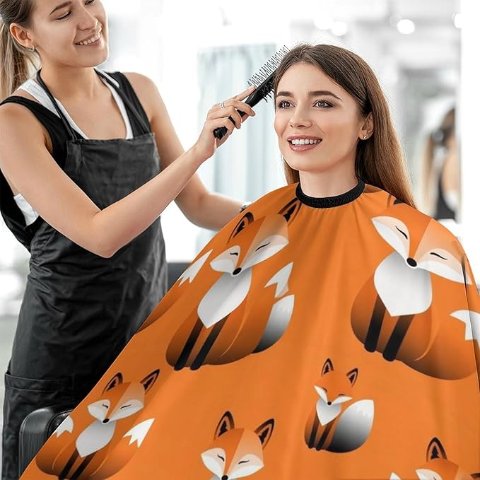 Hairdresser Cape with Neck Clasp for Coloring/Perming/Styling