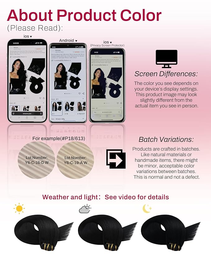 Moresoo Clip in Hair Extensions Real Human Hair Double Weft Human Hair Clip in Extensions Straight Jet Black #1 5pcs 80g 16inch