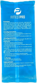 Fittest Pro Gel Ice Pack for Hot Cold Compress, Gel Ice Packs for Injuries, Reusable, Soft Ice Packs for Injuries Reusable, Injury Ice Pack