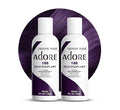 Adore Semi Permanent Hair Color (186 Rich Eggplant) | Vegan & Cruelty-Free Purple Hair Dye | No Ammonia, No Peroxide, No Alcohol | 4 Fl Oz Each (Pack of 2)