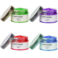 Temporary Hair Color Chalk, Hair Wax Color For Birthday,Party, Cosplay DIY, Halloween, Christmas (4, Red Blue Purple Green)