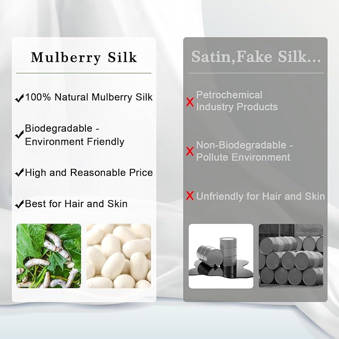 ZIMASILK 100% Pure Mulberry Silk Pillowcase for Hair and Skin Health,Soft and Smooth,Both Sides Premium Grade 6A Silk,600 Thread Count,with Hidden Zipper,1pc(Standard 20''x26'',Olive Grey)