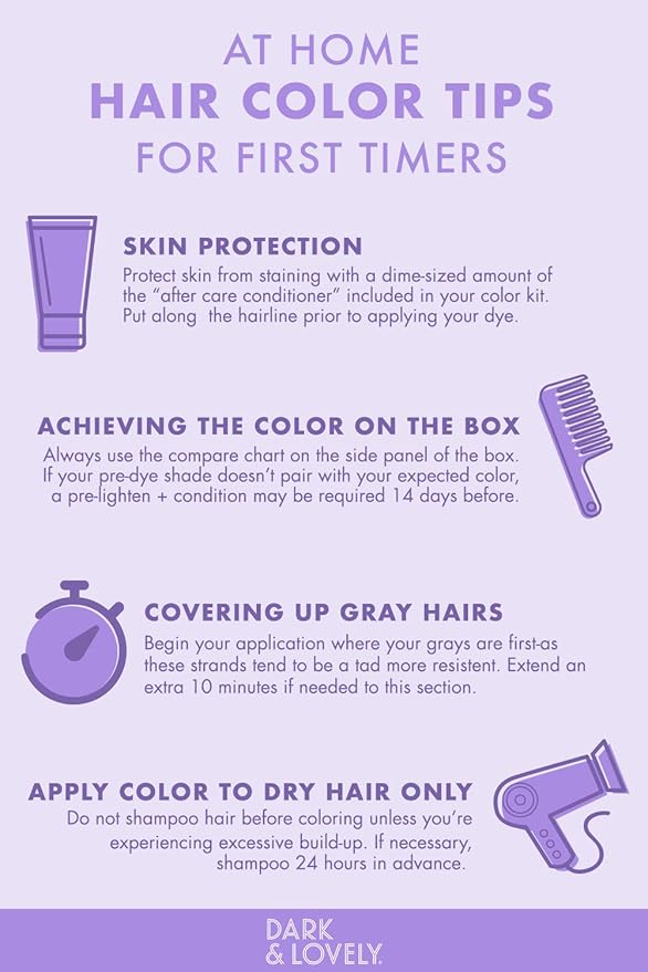 SoftSheen-Carson Dark and Lovely Fade Resist Rich Conditioning Hair Color, Permanent Hair Color, Up To 100 percent Gray Coverage, Brilliant Shine with Argan Oil and Vitamin E, Rich Auburn