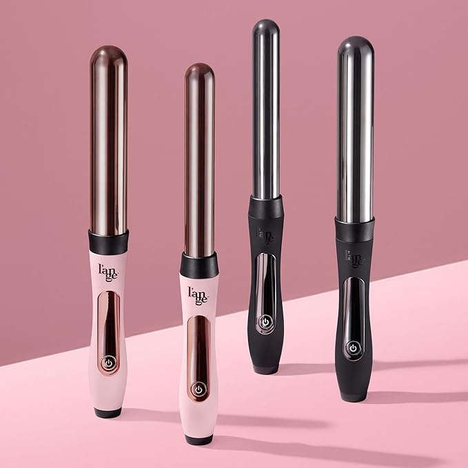 L'ANGE Hair Le Curl 32 MM Titanium Curling Wand | Professional 1.25 Inch Curling Iron for All Hair Types | Clip Free Hair Curler | Best Curling Wand for Tighter Curls & Beach Waves